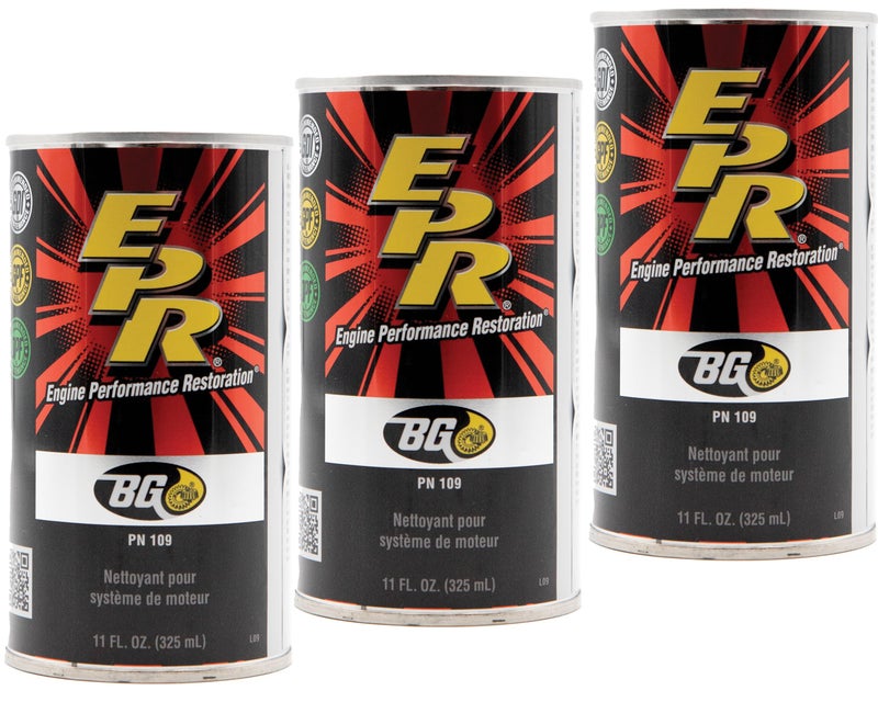 3 cans of BG EPR Engine Performance Restoration
